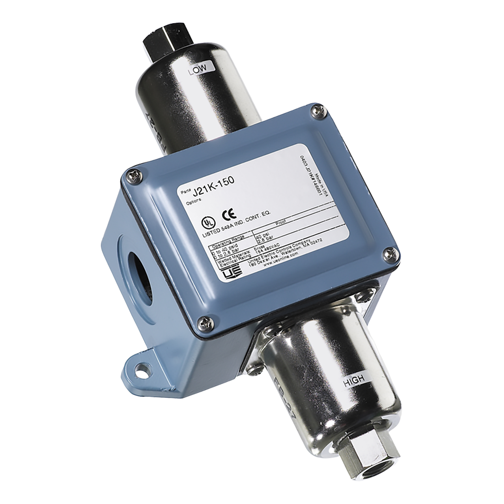 J21K Series Differential Pressure Switch